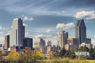 Montreal Skyline - by Tina Mailhot-Roberge