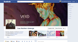 The new look and cover of Facebook's Timeline