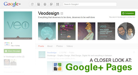 A closer look at Google+ Pages