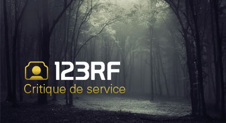 123RF Critique de service