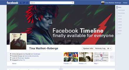 Facebook Timeline finally available for everyone