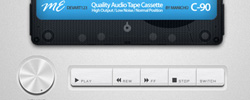 Old School Cassette Player in HTML5